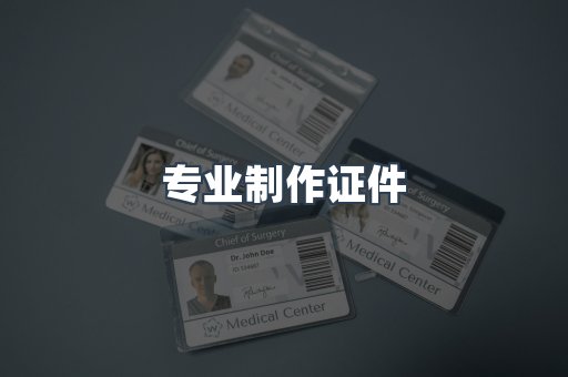 专业制作证件