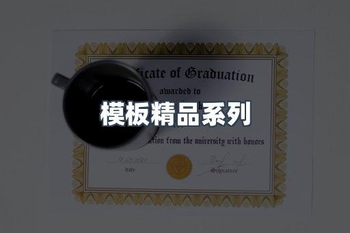 模板精品系列